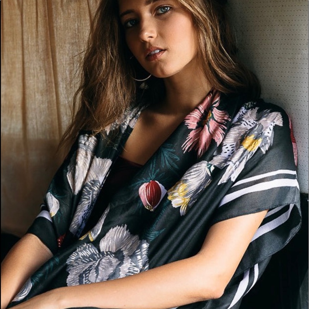 Woven Heart Kimono
